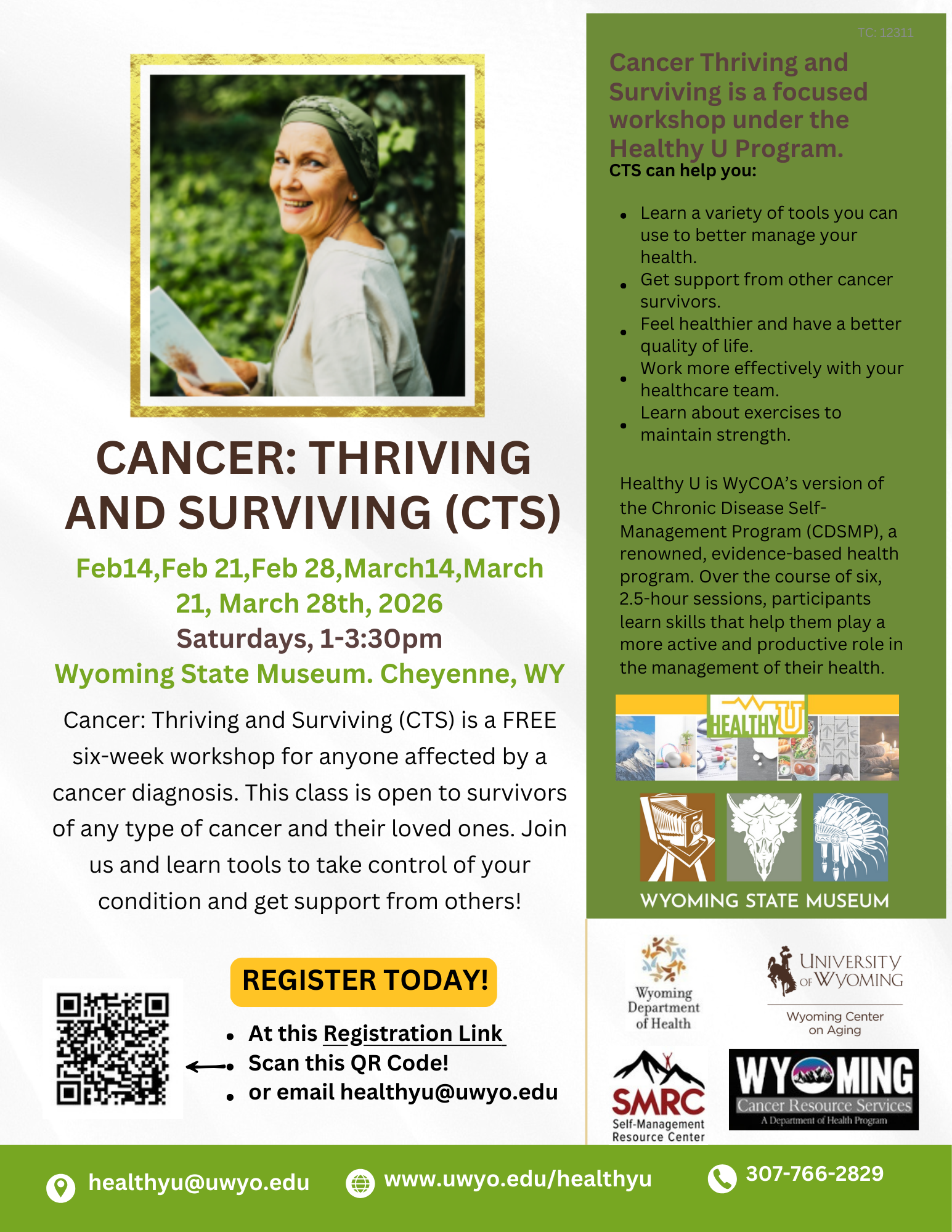 Cancer: Thriving and Surviving Information Flyer
