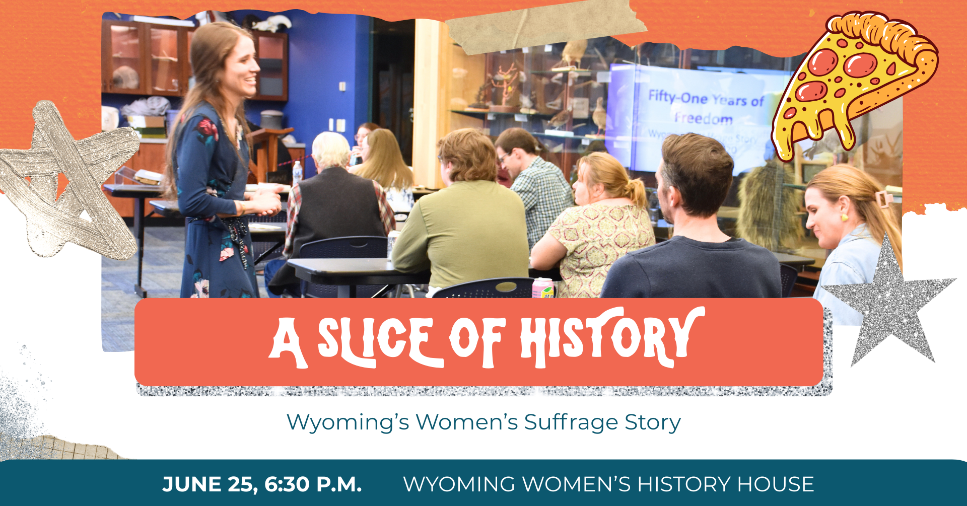 A Slice of History:  Wyoming's Women's Suffrage Story